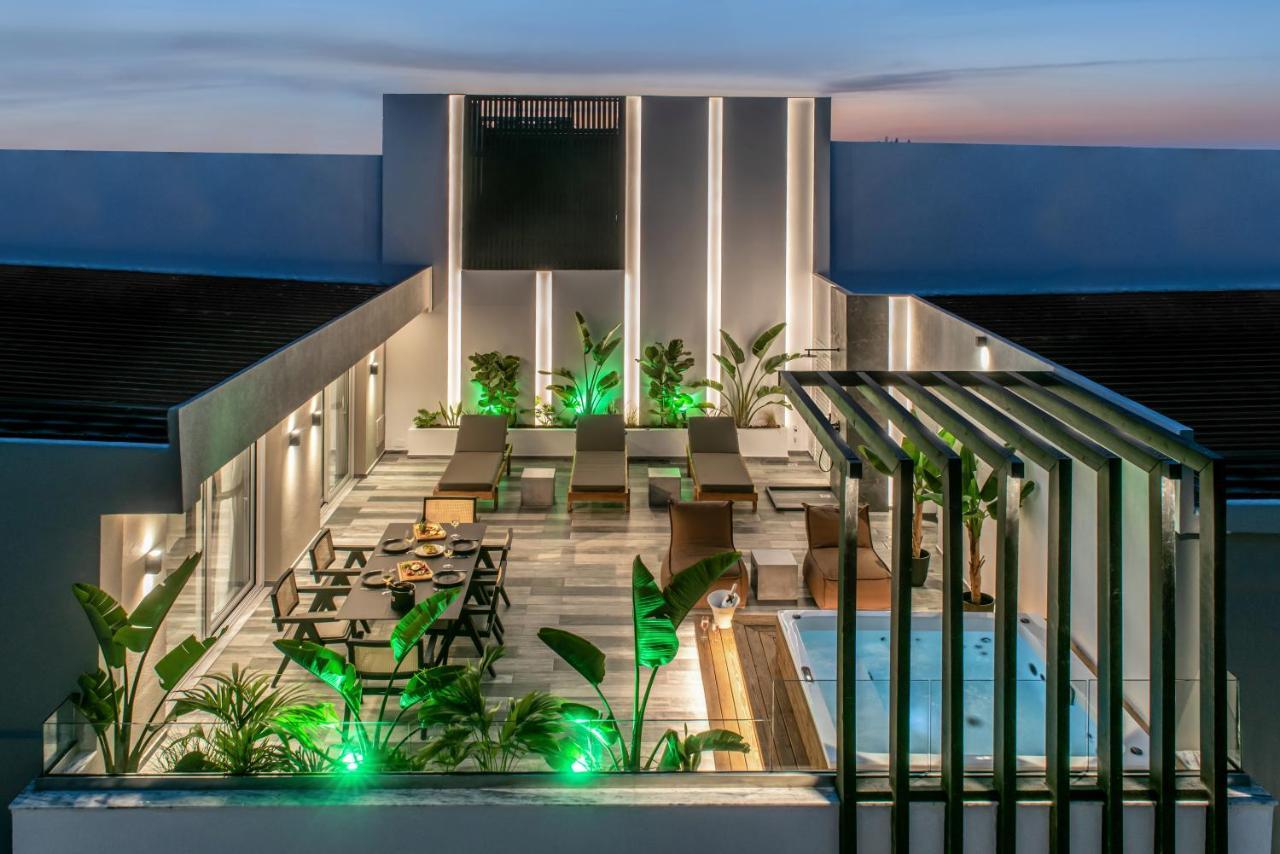 Maison Aqua Suite With Private Mini Pool Jacuzzi خيرسونِسوس المظهر الخارجي الصورة