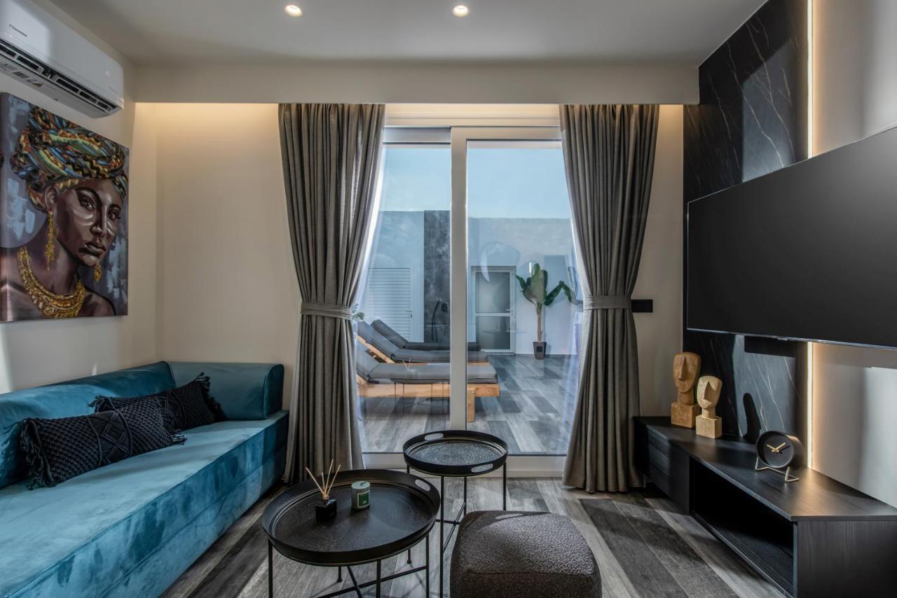 Maison Aqua Suite With Private Mini Pool Jacuzzi خيرسونِسوس المظهر الخارجي الصورة