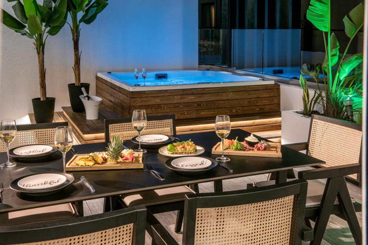 Maison Aqua Suite With Private Mini Pool Jacuzzi خيرسونِسوس المظهر الخارجي الصورة