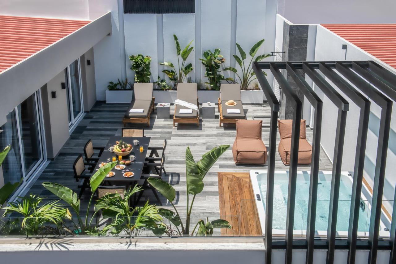 Maison Aqua Suite With Private Mini Pool Jacuzzi خيرسونِسوس المظهر الخارجي الصورة